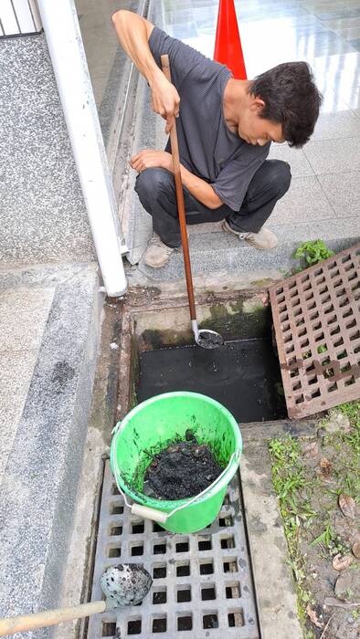 防汛期水溝清理