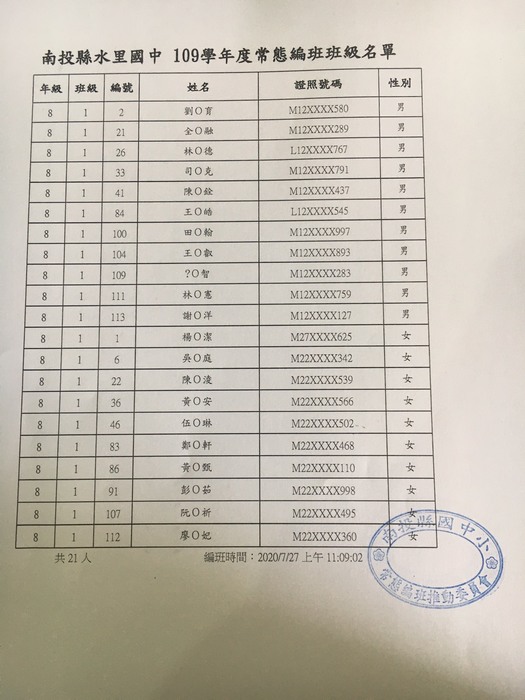 八年一班