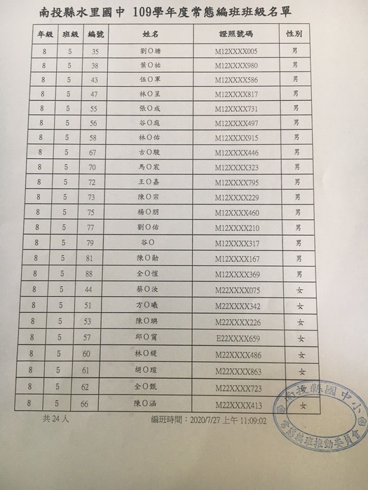 八年五班