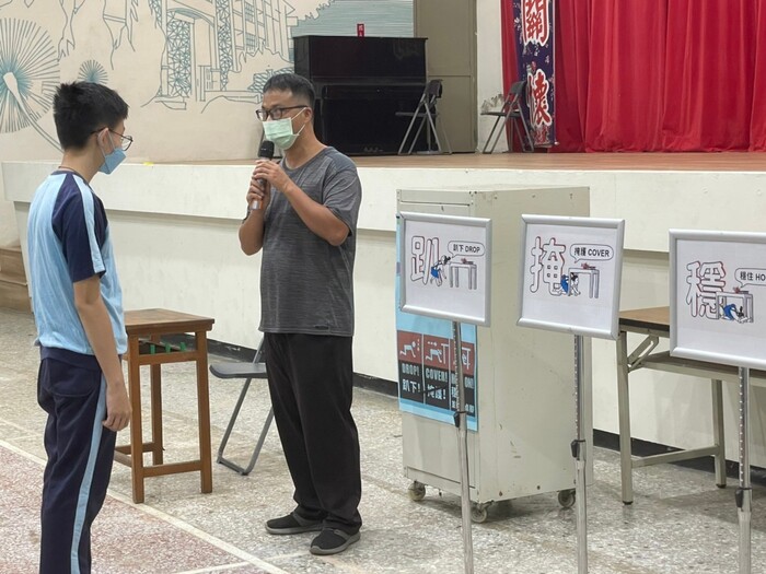 111 年水里國中 921 防災日實施成果